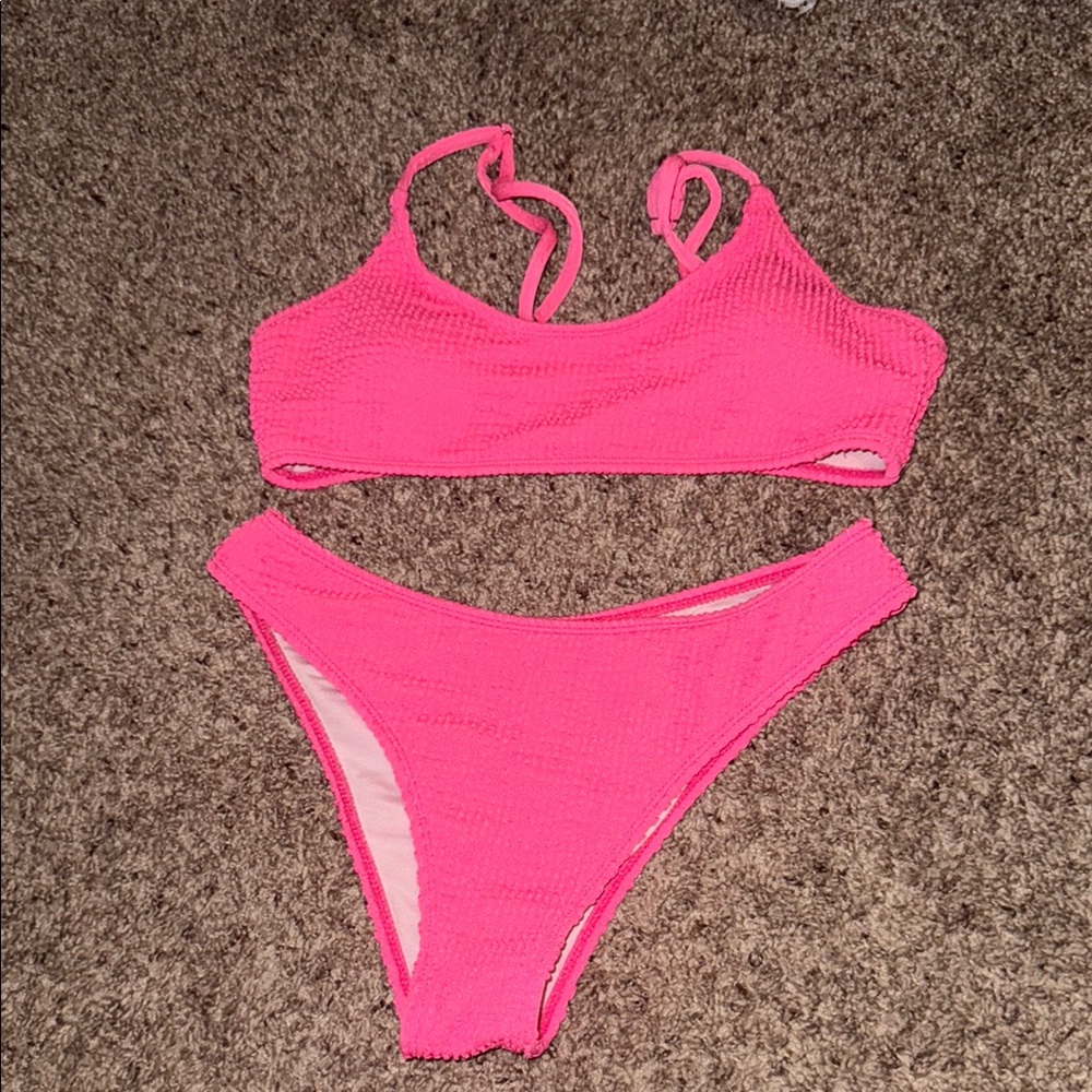 Vibrant Pink Bikini Set